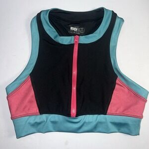 Beach Riot‎ Active Scuba Razorback Sports Bra Top Size Large